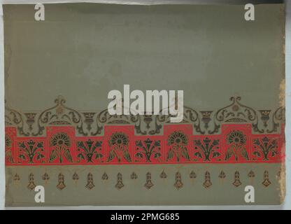 Fensterläden (USA); maschinenbedruckt; 55,5 x 76 cm (21 7/8 x 29 15/16 Zoll) Stockfoto