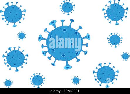 Coronavirus - 2019. COVID19 Stock Vektor