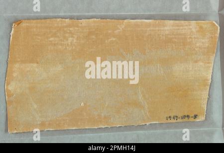 Seitenwand – Fragment (evtl. USA); maschinenbedruckt; 22 x 12 cm (8 11/16 x 4 3/4 Zoll) Stockfoto