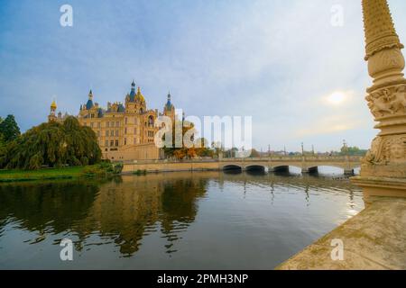 schweriner Schloss Stockfoto