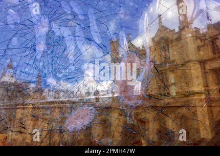 Könige Parade Cambridge England Stockfoto