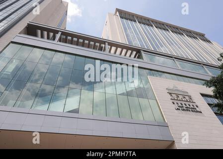 Eine allgemeine Ansicht des West Kowloon Law Courts Building in Sham Shui Po. 23AUG22 SCMP/Jelly Tse Stockfoto