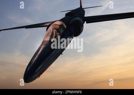 Lockheed U-2 56-6953 in Bodo, Norwegen Stockfoto