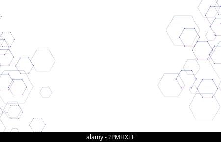 Technologischer Hintergrund. Web-Hintergrunddesign. Technologiedesign. Verbindungshintergrund Stock Vektor