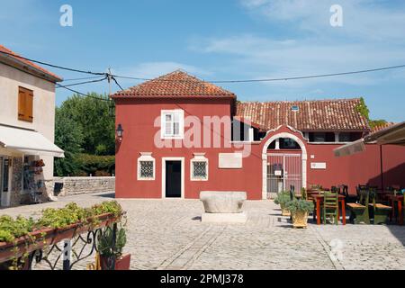 Museum, Altstadt, alte Salzstadt Nin, Kroatien Stockfoto