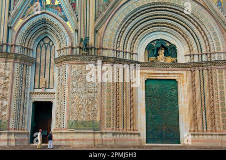 Orvieto, Kathedrale, Dom Santa Maria Assunta, Provinz Terni, Umbrien, Italien Stockfoto