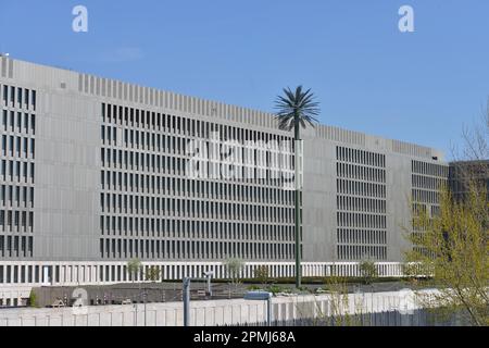 Neues Gebäude, BND-Hauptsitz, Chausseestraße, Mitte, Berlin, Deutschland Stockfoto