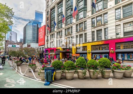 New York, USA - 24. April 2022: Stockfoto