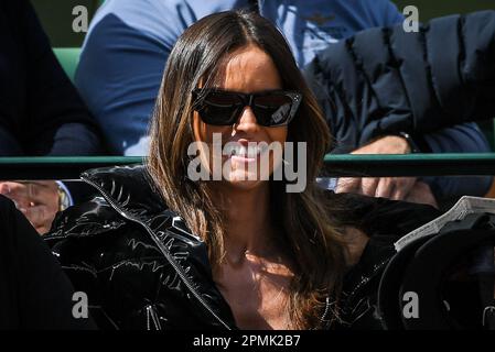 Roquebrune-Cap-Martin, Frankreich, Frankreich. 13. April 2023. Izabel GOULART am 5. Tag der Rolex Monte-Carlo Masters 2023, ATP Masters 1000 Tennis Turnier im Monte-Carlo Country Club am 13. April 2023 in Roquebrune-Cap-Martin, Frankreich. (Kreditbild: © Matthieu Mirville/ZUMA Press Wire) NUR REDAKTIONELLE VERWENDUNG! Nicht für den kommerziellen GEBRAUCH! Stockfoto