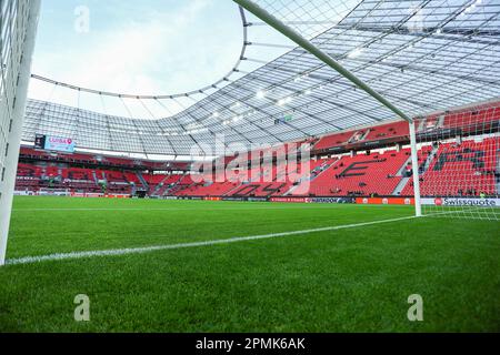 BayArena, Leverkusen, GER, Bayer 04 Leverkusen vs. Union Saint-Gilloise, Fussball, UEFA Europa League, Viertelfinale, Hinspiel, Spielzeit 2022/2023, 13.04.2023 Kredit: Ant Palmer/Alamy Live News Stockfoto