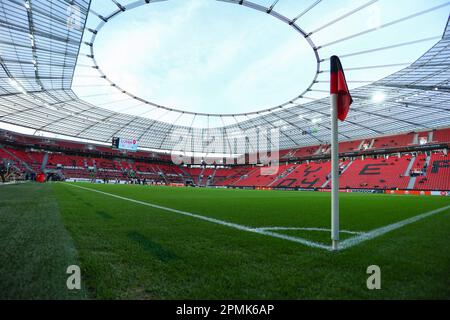 BayArena, Leverkusen, GER, Bayer 04 Leverkusen vs. Union Saint-Gilloise, Fussball, UEFA Europa League, Viertelfinale, Hinspiel, Spielzeit 2022/2023, 13.04.2023 Kredit: Ant Palmer/Alamy Live News Stockfoto