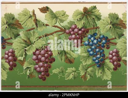 Frieze (USA); maschinenbedrucktes Papier; 67 x 48 cm (26 3/8 x 18 7/8 Zoll) Stockfoto