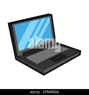 Notebook Für Geschäftliche Zwecke. Vektordarstellung Für Geschäftssymbole Stock Vektor