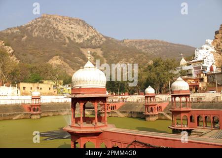 Alwar, Rajasthan 16. Januar 2023: Stadtpalast von Alwar Stockfoto