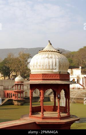 Alwar, Rajasthan 16. Januar 2023: Stadtpalast von Alwar Stockfoto