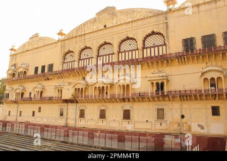 Alwar, Rajasthan 16. Januar 2023: Stadtpalast von Alwar Stockfoto