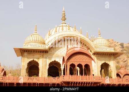 Alwar, Rajasthan 16. Januar 2023: Stadtpalast von Alwar Stockfoto