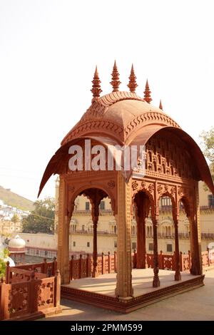 Alwar, Rajasthan 16. Januar 2023: Stadtpalast von Alwar Stockfoto