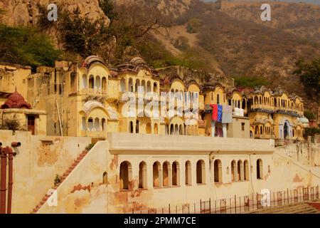 Alwar, Rajasthan 16. Januar 2023: Stadtpalast von Alwar Stockfoto