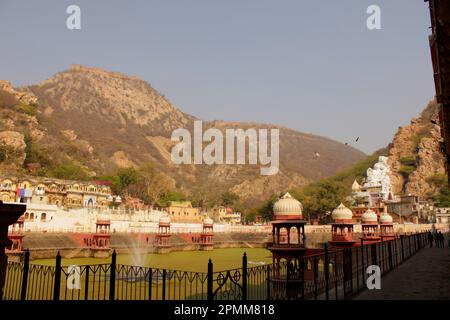 Alwar, Rajasthan 16. Januar 2023: Stadtpalast von Alwar Stockfoto