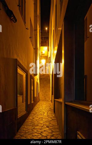 San Sebastian de la Gomera - die größte Stadt und der größte Hafen in La Gomera, Kanarische Inseln. Stockfoto