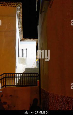 San Sebastian de la Gomera - die größte Stadt und der größte Hafen in La Gomera, Kanarische Inseln. Stockfoto