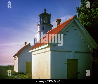 HACETA HEAD LIGHTHOUSE DEVILS ELLBOGEN STATE PARK FLORENCE LANE COUNTY, OREGON USA Stockfoto