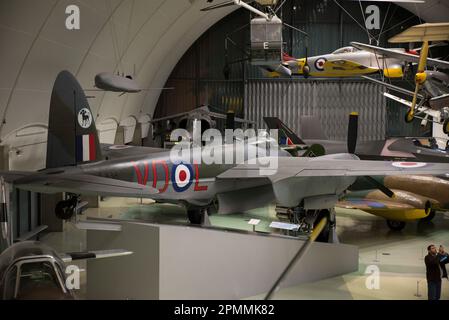 De Havilland Mosquito B35, ein zweimotoriger Holzlichtbomber Stockfoto