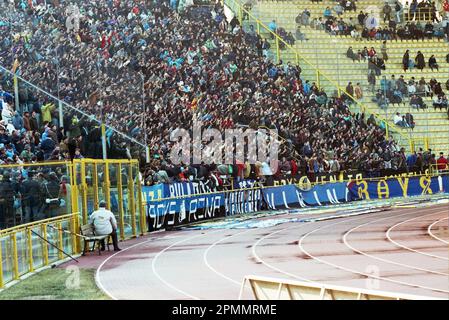 Italien Ultras Staffel 1990-91 Serie A - auf dem Foto - bologna-inter Stockfoto