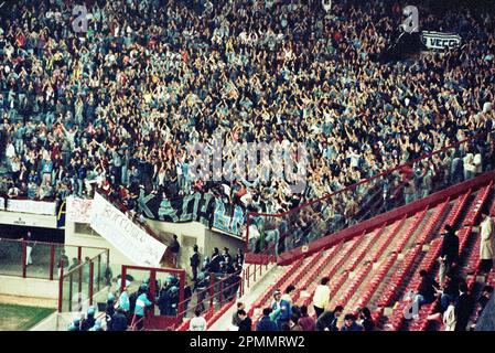 Italien Ultras Staffel 1990-91 UEFA Cup - auf dem Foto - Inter-atalanta Stockfoto