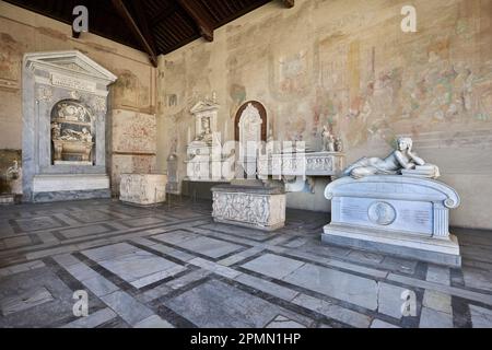 Campo Santo oder Camposanto Monumentale Pisa, Toskana, Italien Stockfoto