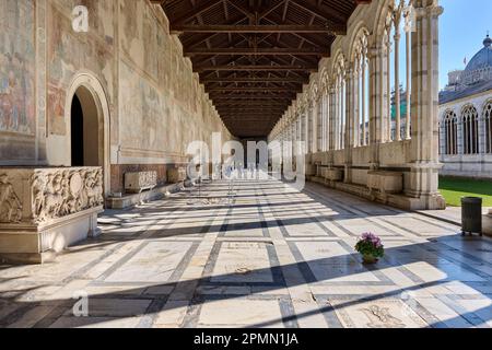 Campo Santo oder Camposanto Monumentale Pisa, Toskana, Italien Stockfoto