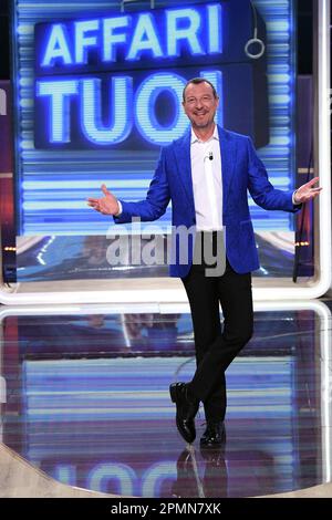 Mailand, Italien. 05. Mai 2022. Mailand, „Affari Tuo“ Broadcast-Fotoanruf - Amadeus Credit: Independent Photo Agency/Alamy Live News Stockfoto
