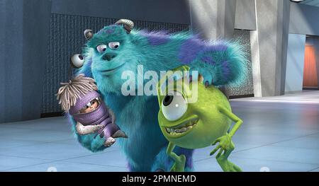 Monsters, Inc Buh, Mike & Sullivan Stockfoto