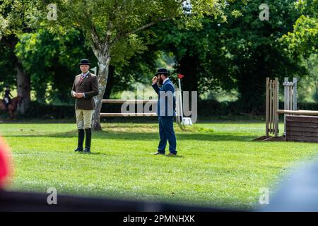 Das Al Shira'aa Hickstead Derby Meeting Horse Trails in Hickstead Stockfoto