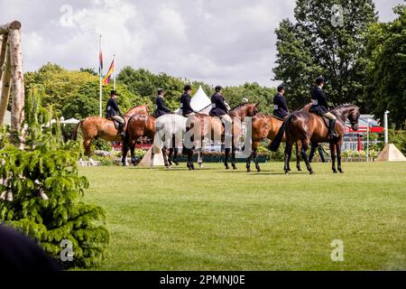 Das Al Shira'aa Hickstead Derby Meeting Horse Trails in Hickstead Sommer 2022 Stockfoto