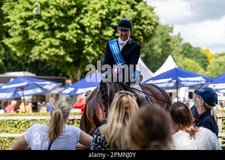 Das Al Shira'aa Hickstead Derby Meeting Horse Trails in Hickstead Sommer 2022 Stockfoto