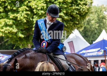Das Al Shira'aa Hickstead Derby Meeting Horse Trails in Hickstead Sommer 2022 Stockfoto