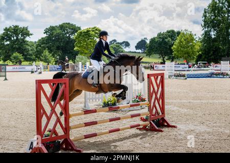 Reitwege bei Hickstead Stockfoto