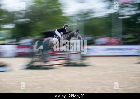 Reitwege bei Hickstead Stockfoto