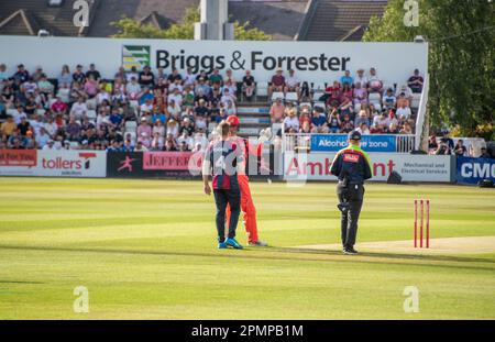 Lancashire Cricket Club - Northampton 2022 Stockfoto