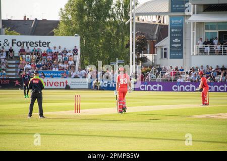 Lancashire Cricket Club - Northampton 2022 Stockfoto