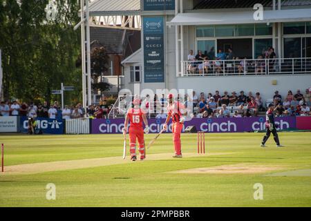 Lancashire Cricket Club - Northampton 2022 Stockfoto