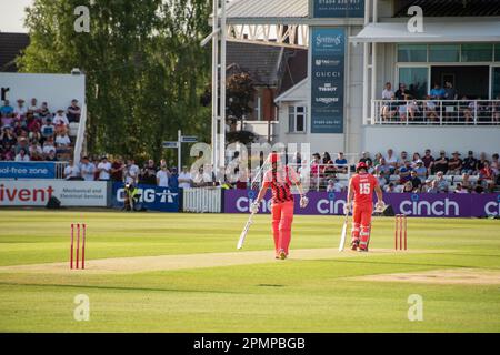 Lancashire Cricket Club - Northampton 2022 Stockfoto