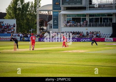 Lancashire Cricket Club - Northampton 2022 Stockfoto