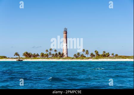 Dry Tortugas Light on Unechte Key, Dry Tortugas National Park, Florida, USA; Florida, Vereinigte Staaten von Amerika Stockfoto