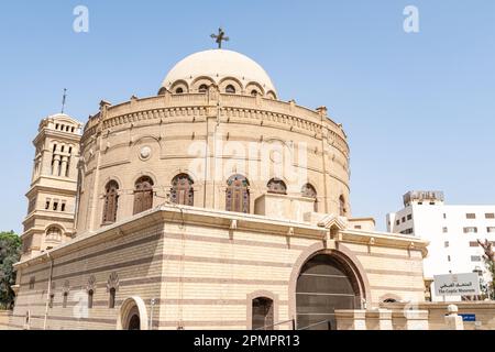 Die hängende Kirche im koptischen Kairo in Kairo, Ägypten Stockfoto