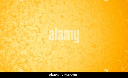 Leuchtende goldorange seltsame Linien bilden Hintergrund – abstraktes 3D-Rendering Stockfoto