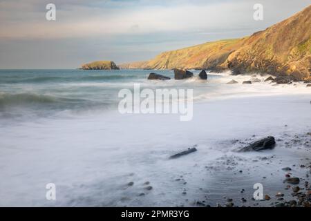 Port Ysgo, Llyn Peninsula, Wales Stockfoto