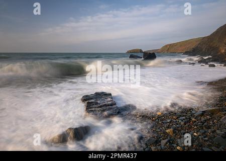 Port Ysgo, Llyn Peninsula, Wales Stockfoto